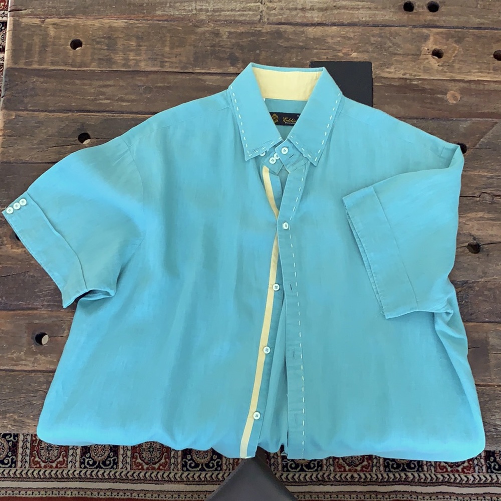 Eddia Beverly Hills Men’s Short Sleeve Shirt